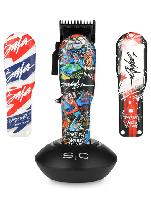 StyleCraft Rebel Super-Torque Modular Cordless Clipper w/ Echo Blade - King Saladeen Limited Edition