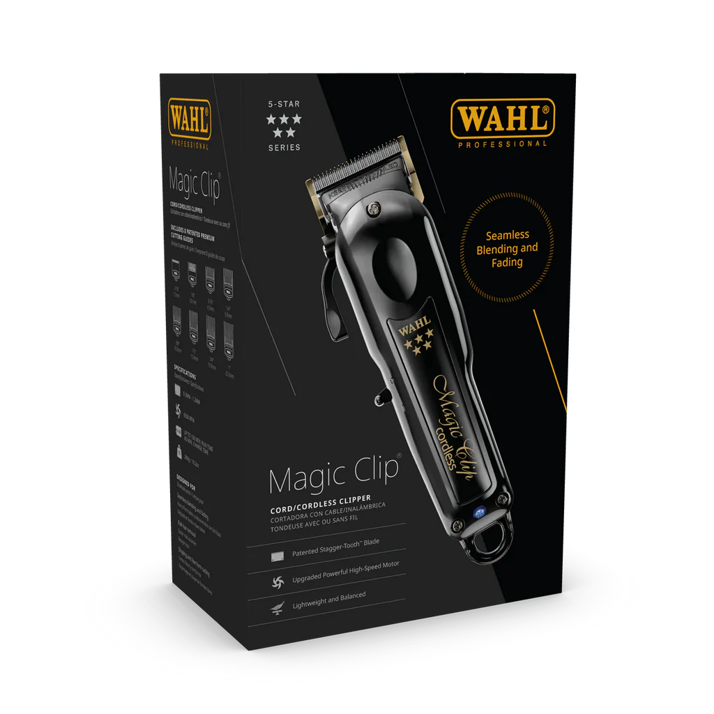 WAHL 5-STAR MAGIC CORDLESS CLIPPER BLACK