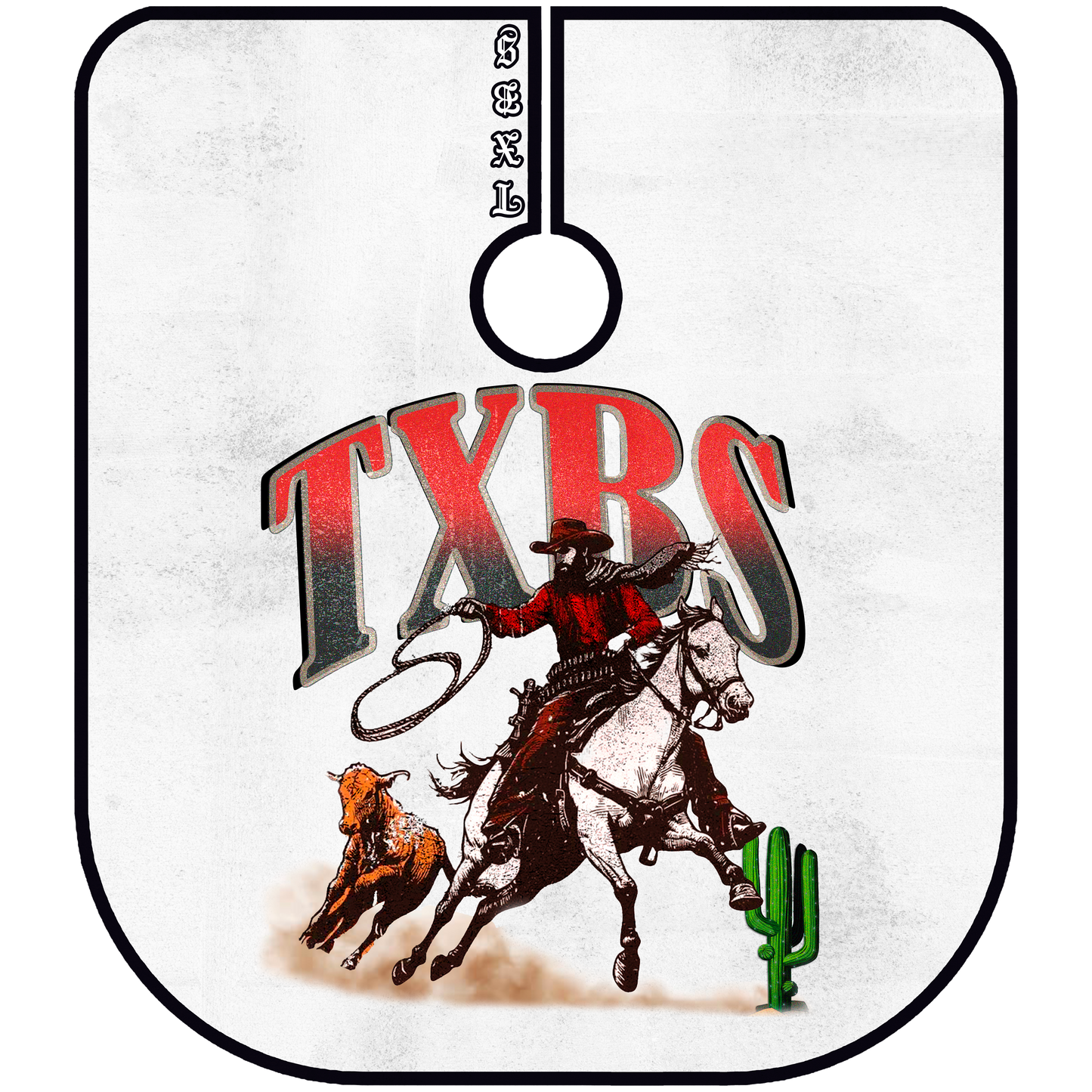 TXBS "PASO FINO" BARBER CAPE