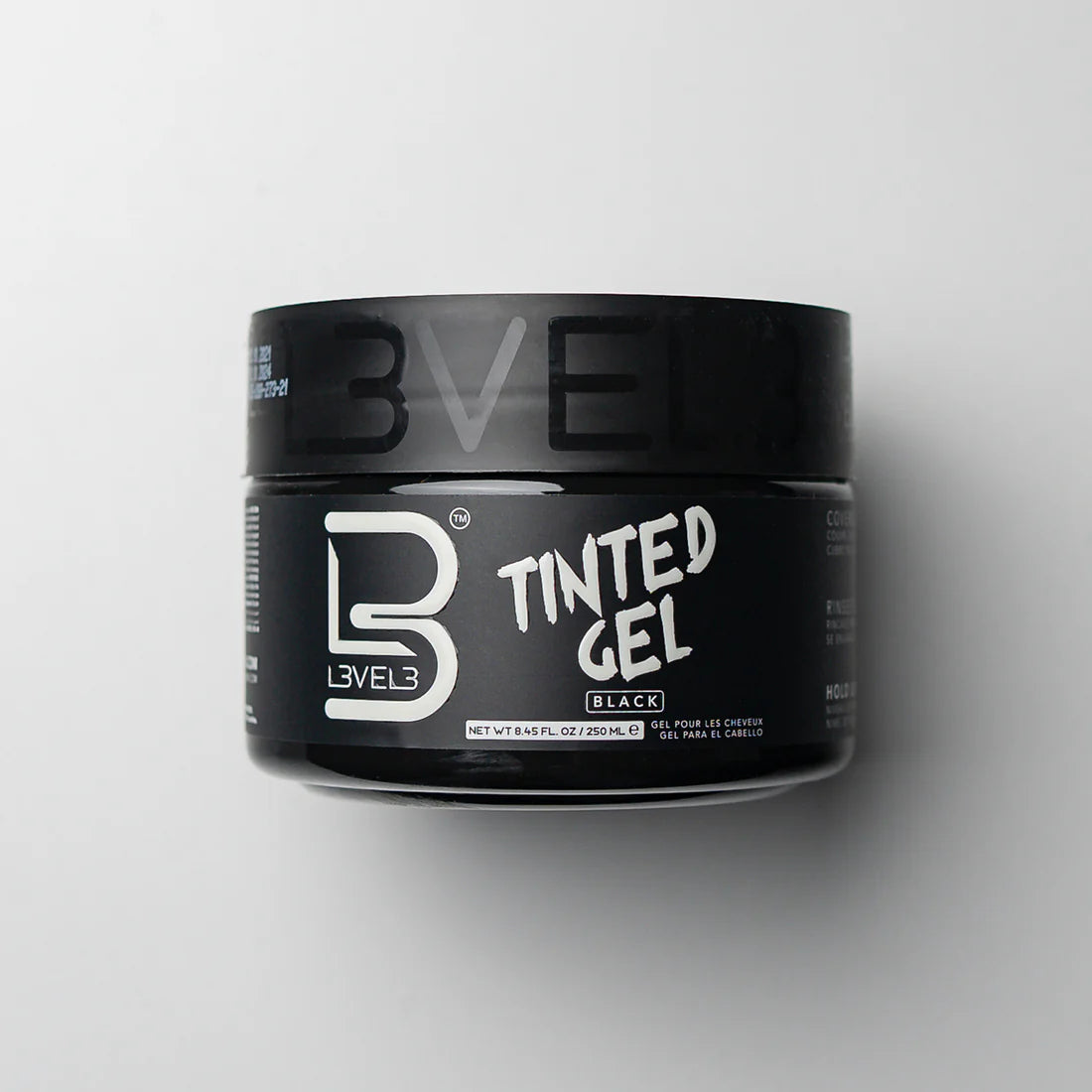 L3VEL3 Tinted Hair Gel - Black Color