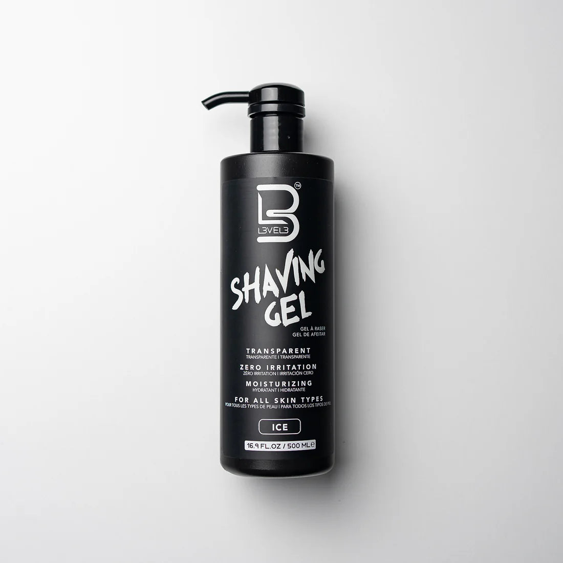 L3VEL3 Transparent Shaving Gel