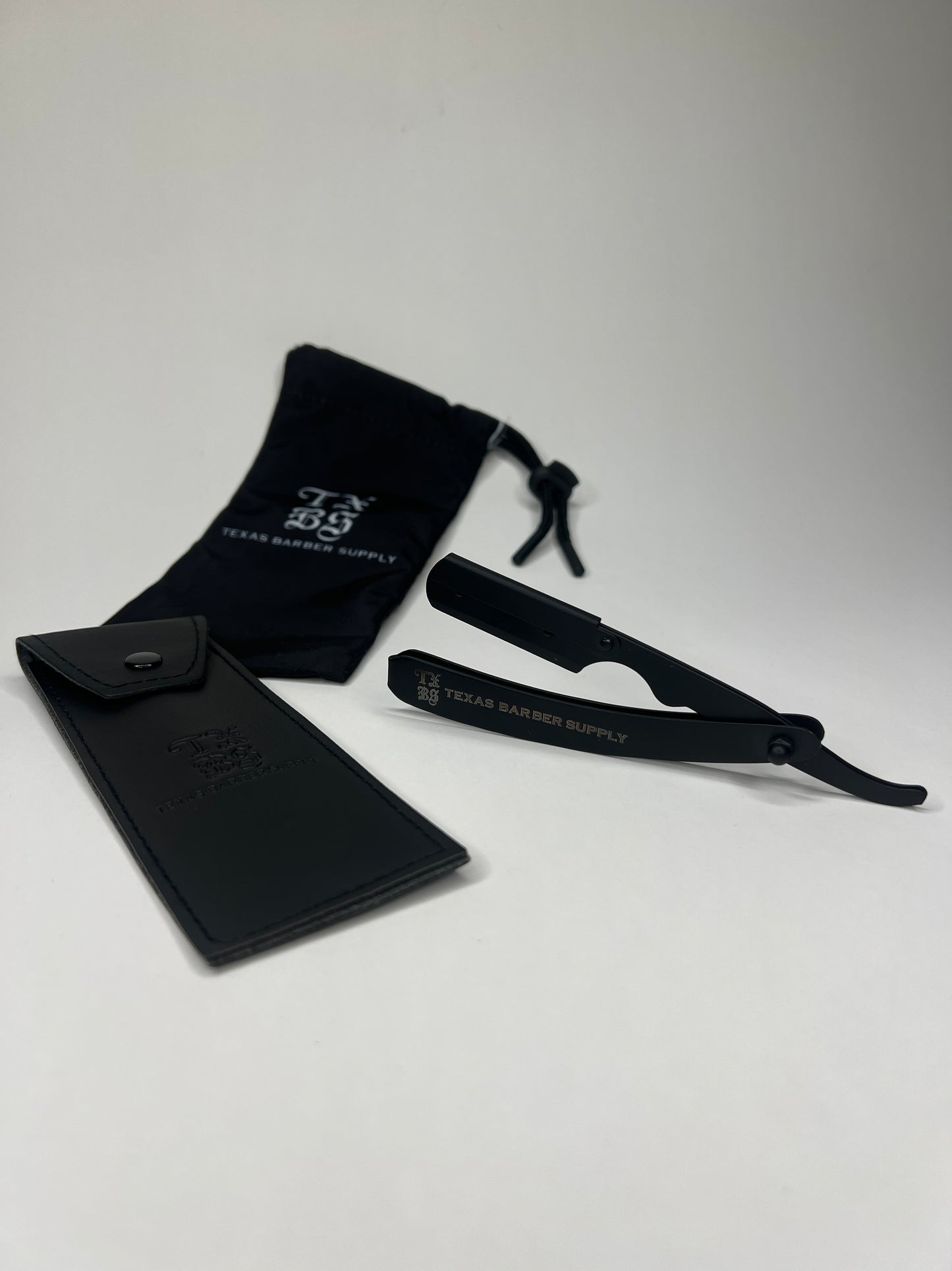 TXBS Straight Razor Holder – Full Metal (White, Pink, Black)