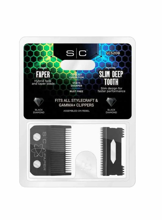 SC Faper Clipper Blade And Moving Slim Deep Tooth #SC520B