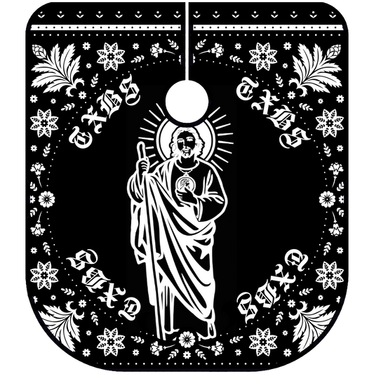 TXBS "SAN JUDAS" BARBER CAPE