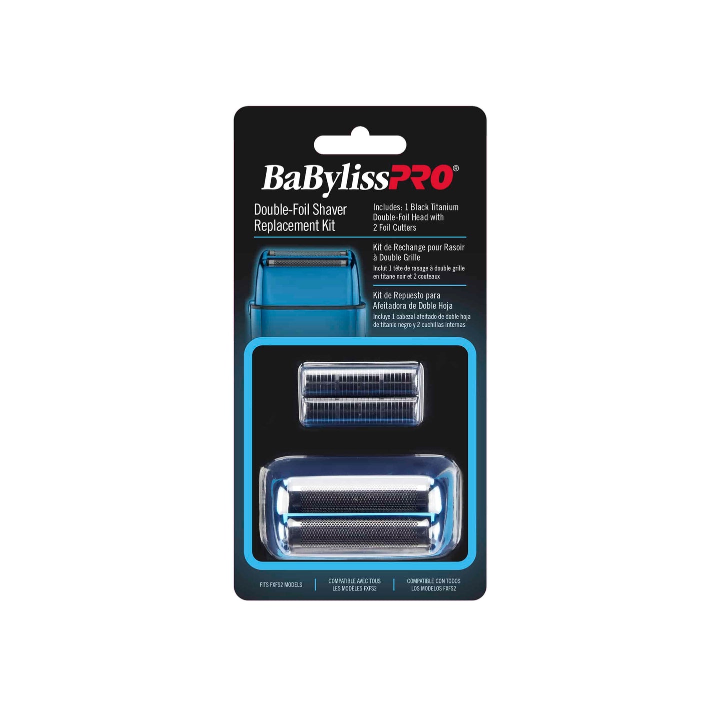 BaBylissPRO Replacment Foil and Cutter for MetalFX Double Foil Shavers