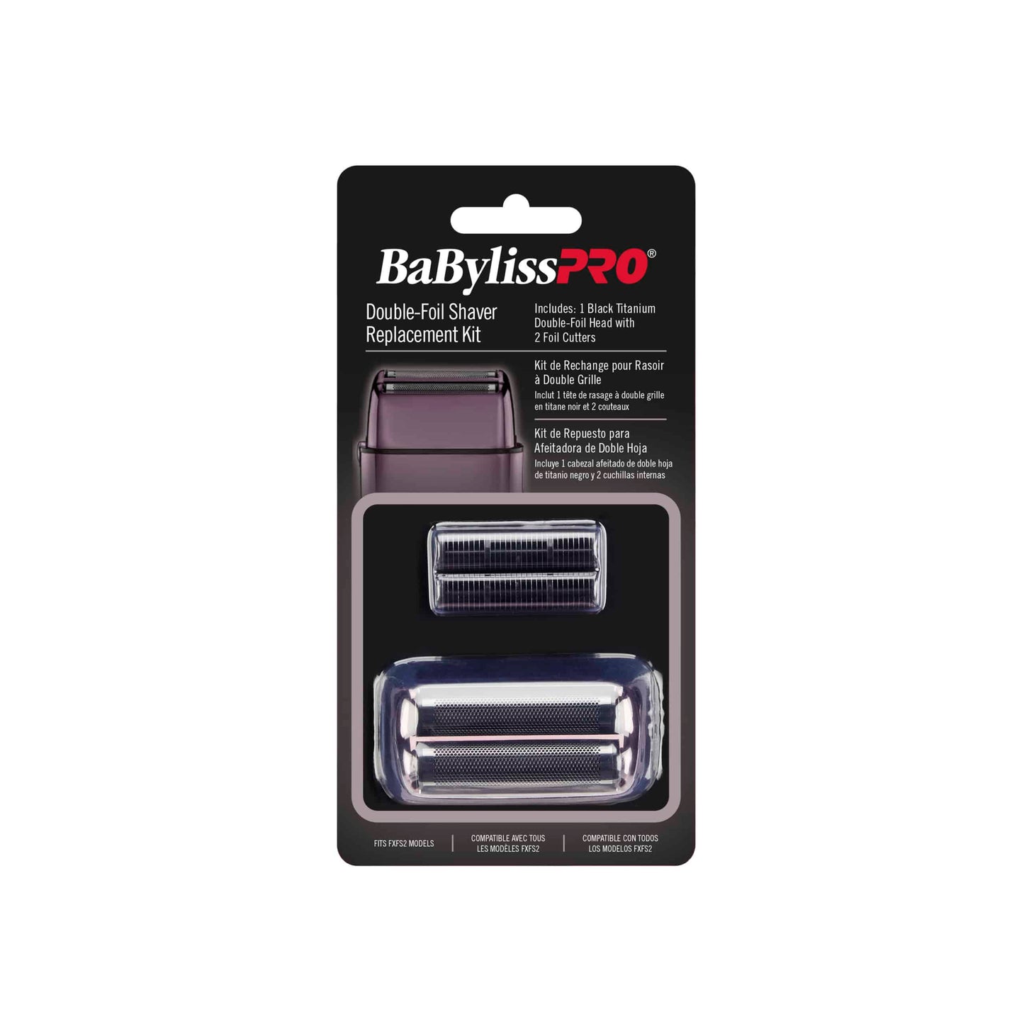BaBylissPRO Replacment Foil and Cutter for MetalFX Double Foil Shavers