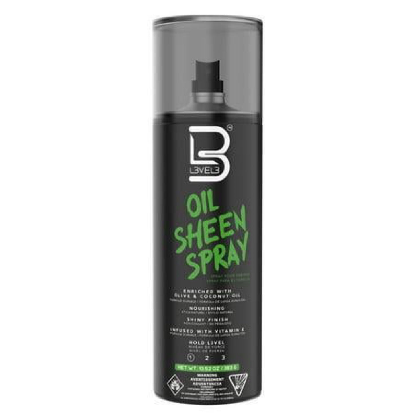 L3VEL3 Hair Oil Sheen Spray for Beauty