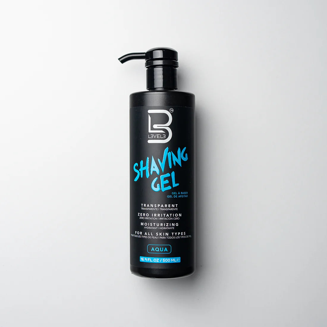 L3VEL3 Transparent Shaving Gel
